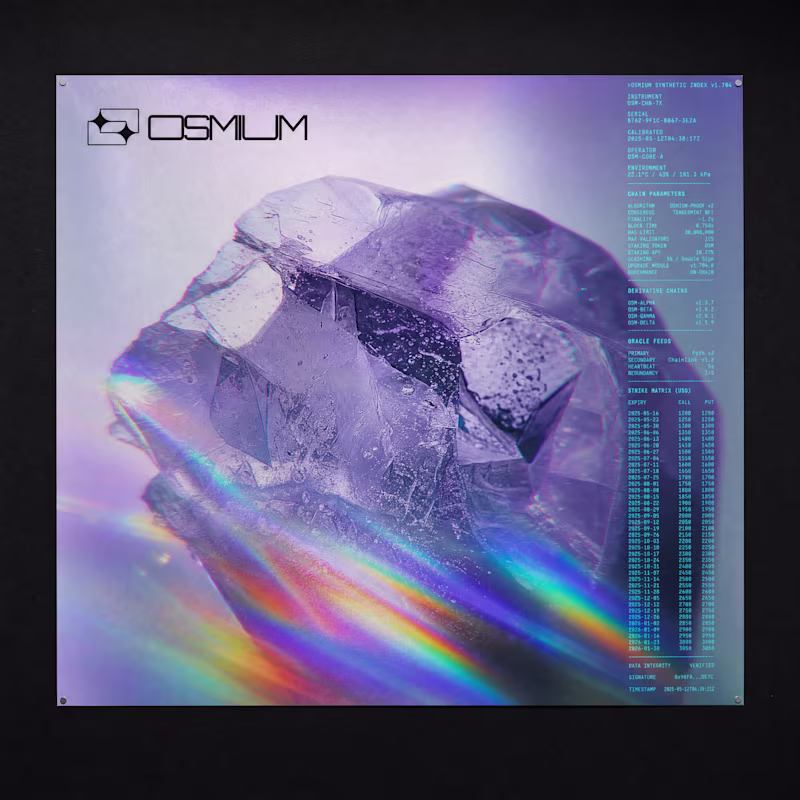 Cover image for OSMIUM Brand Identity & Product Design Project