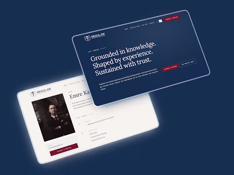 Cover image for Regulaw Website Redesign