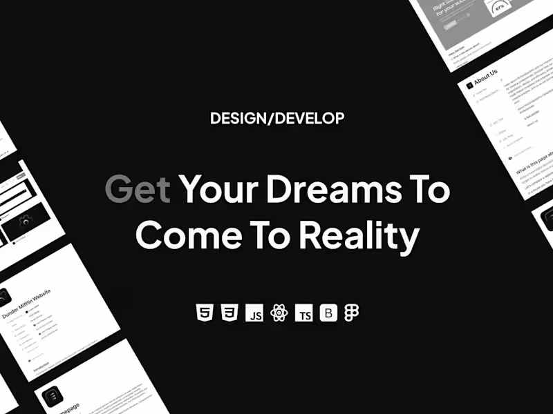 Cover image for Transform Your Ideas into Interactive, High-Impact Websites