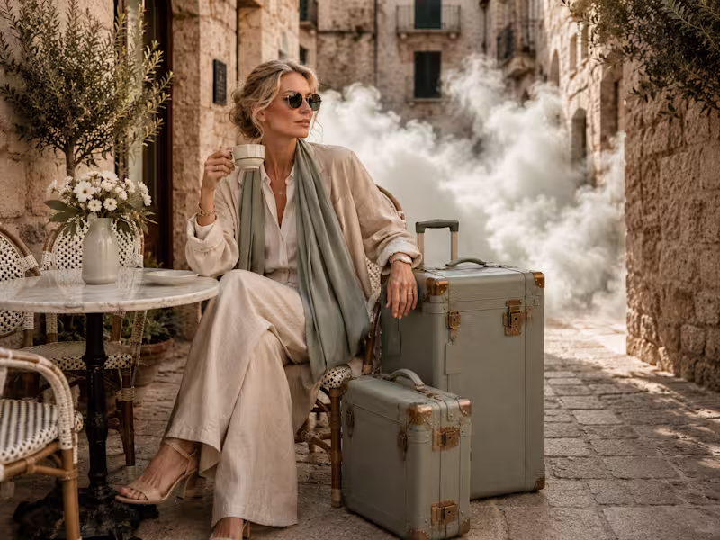 Cover image for Luxury Travel Bags Advertising Campaign Premium Commercial Brand
