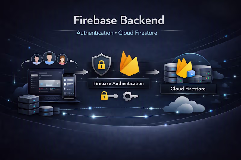 Cover image for Firebase Backend, Authentication & Firestore