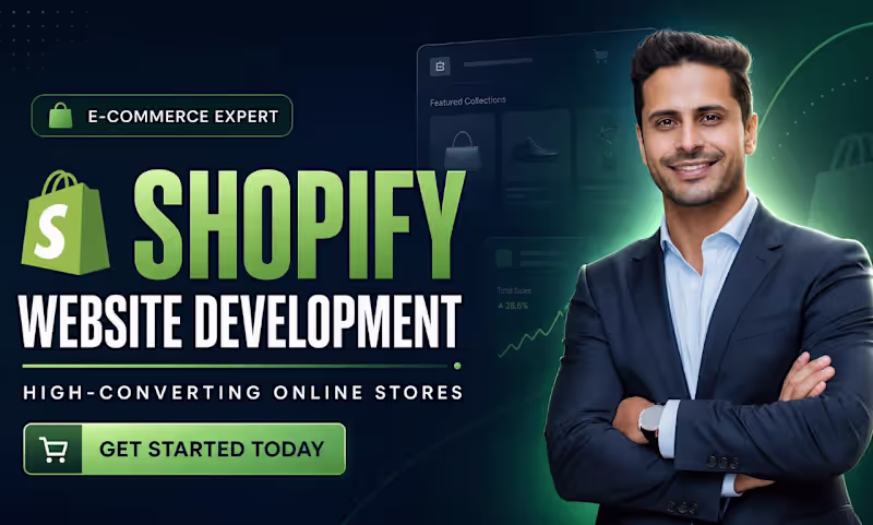 Cover image for shopify website design create shopify store shopify dropshipping