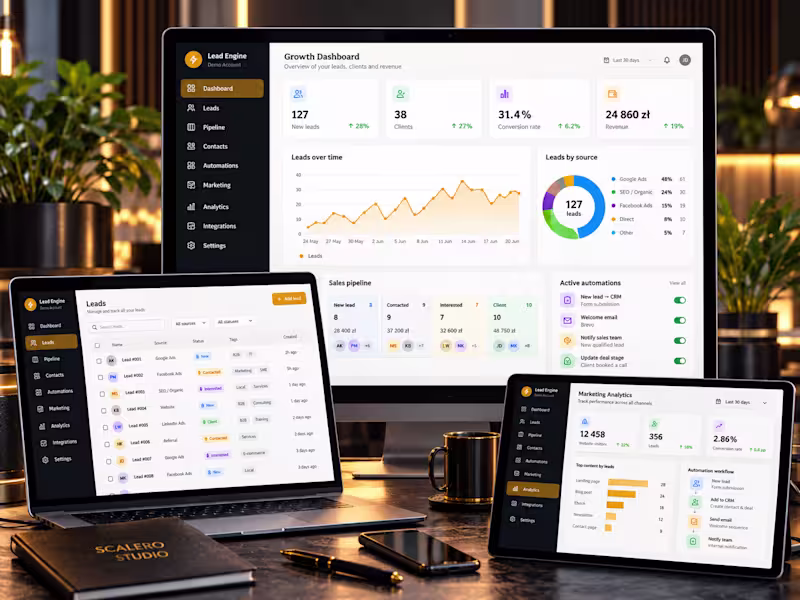 Cover image for CRM Setup, Automation & Marketing Integrations