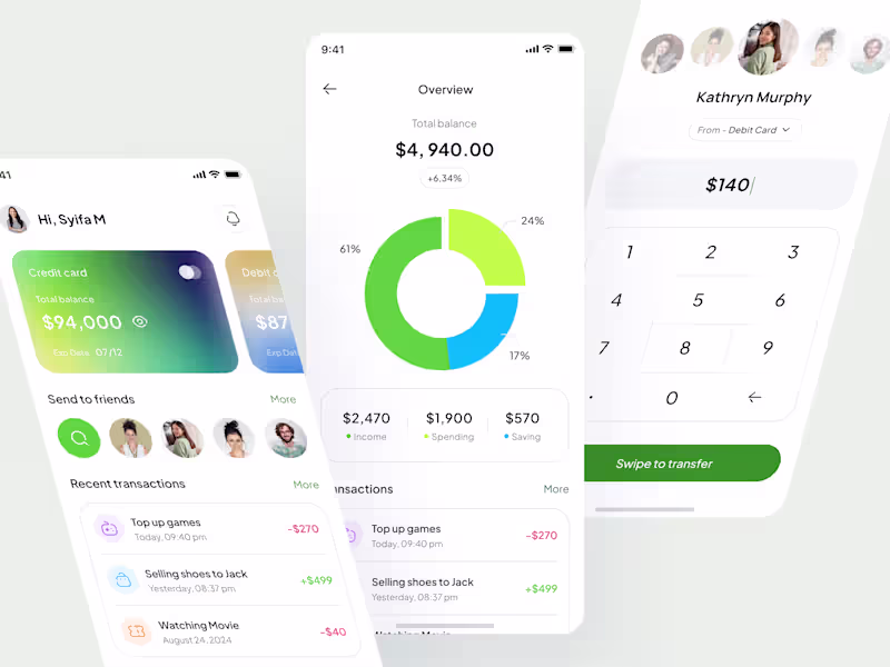 Cover image for Finance Mobile App Concept