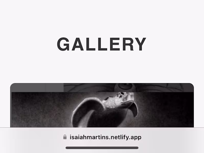 Cover image for Isaiah Martins - Artist