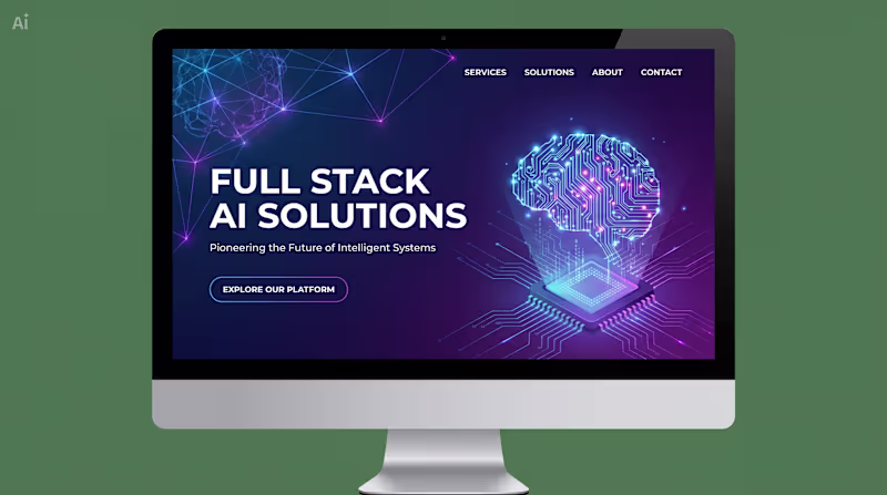 Cover image for Full-Stack Web App with Custom AI Features