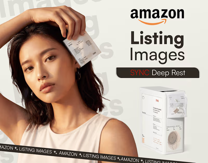 Cover image for Listing Images for Sleep Supplement Product