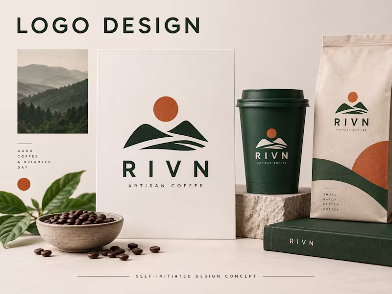 Cover image for Minimalist logo design with editable vector files