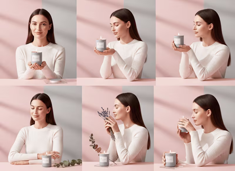 Cover image for Candle Packaging Design For MAISON LUMIÈRE