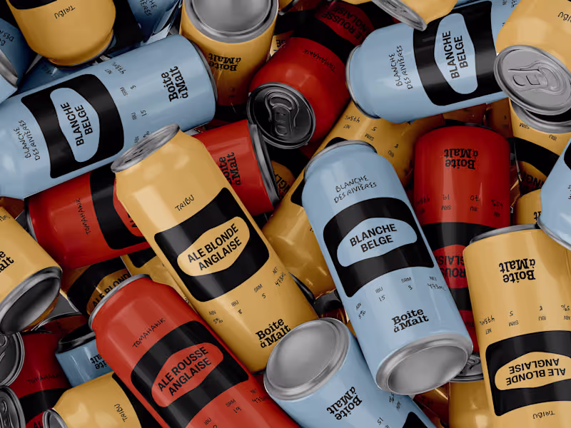 Cover image for Branding + Packaging — La Boîte à Malt