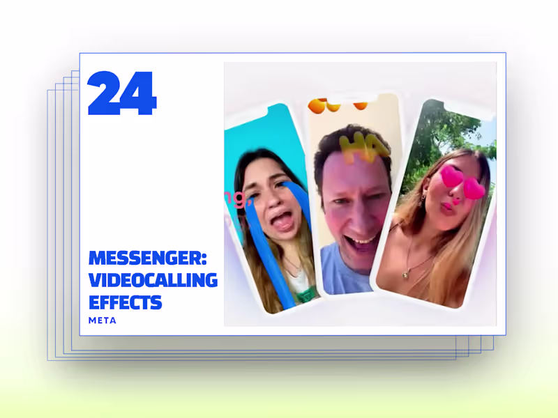 Cover image for Official Messenger Video Calling AR Effects for Meta
