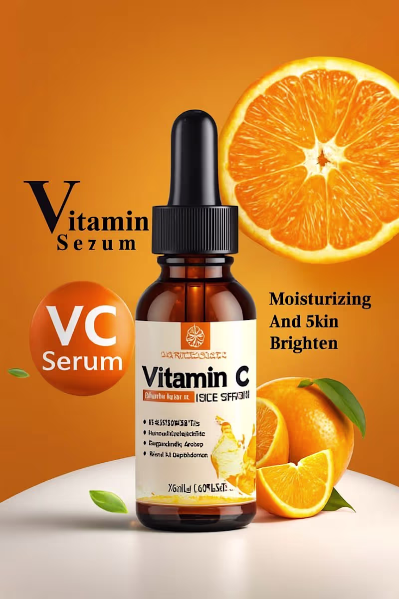 Cover image for Vitamin C Serum Packaging Design