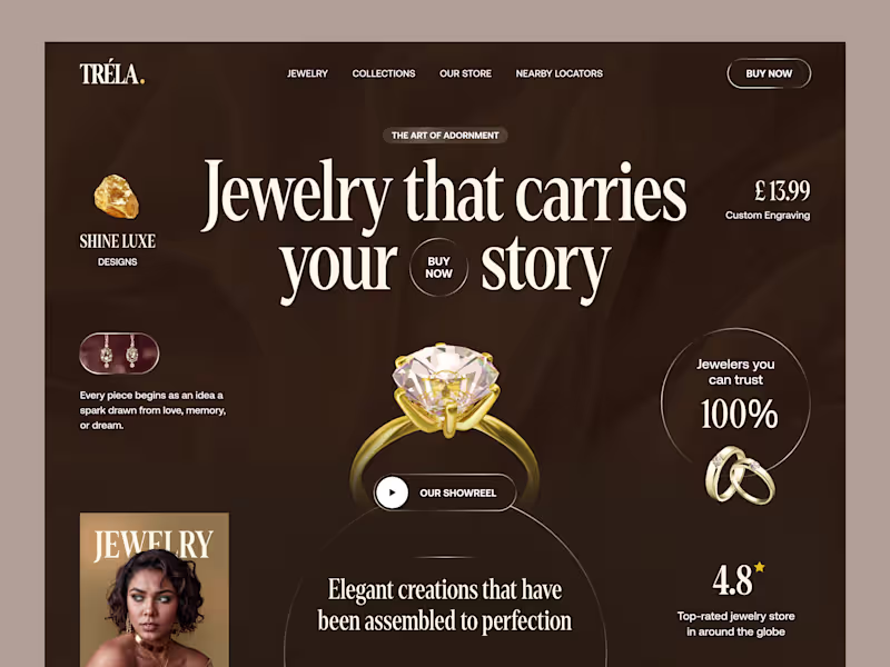 Cover image for Website UX UI Design 