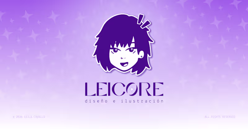 Cover image for Visual Identity & Character Design // LEICORE