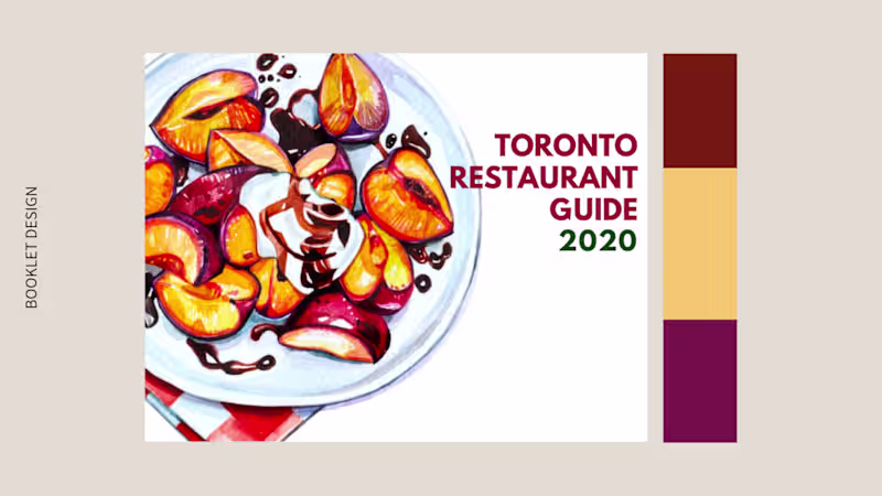 Cover image for Restaurant Guide