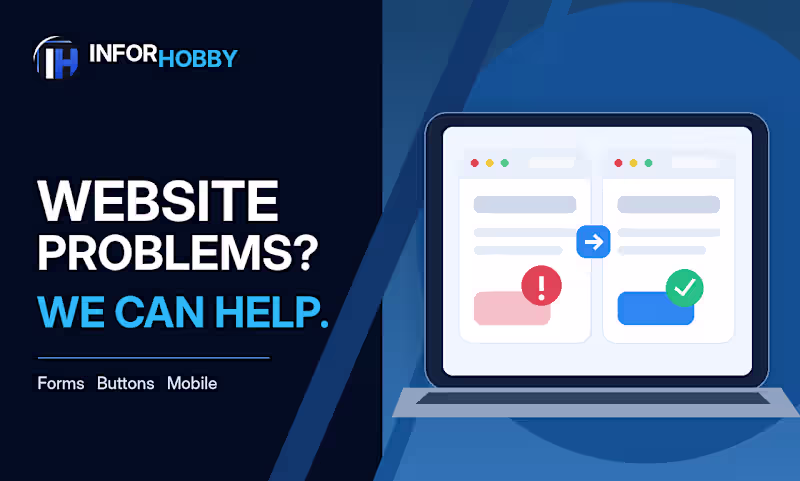Cover image for Website Troubleshooting & Minor Fixes