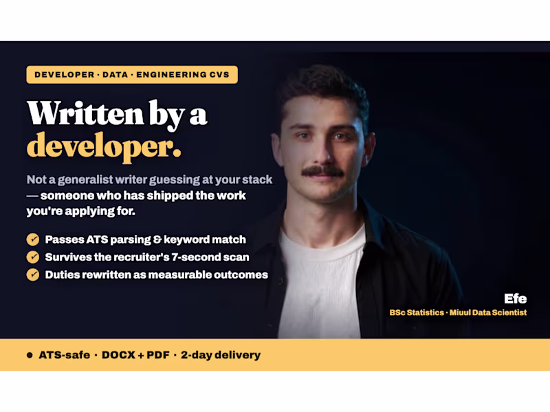 Cover image for CV rewrite that recruiters and ATS both accept