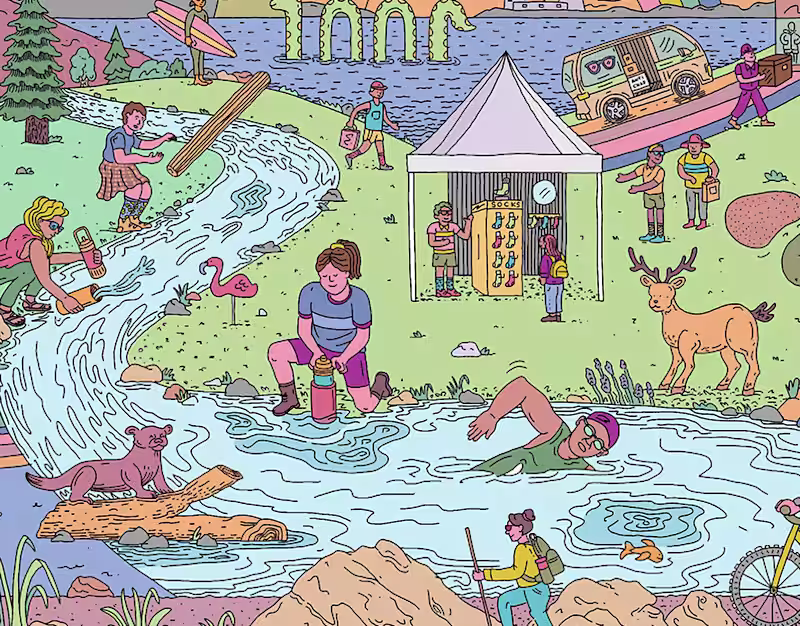 Cover image for Mural Illustration for Outdoor Brand Agency