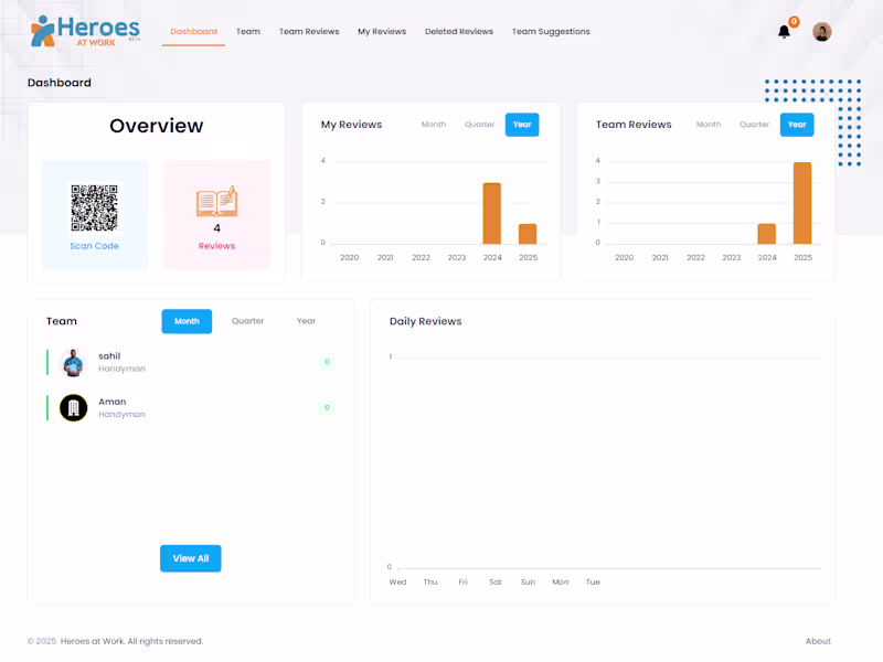Cover image for Reviews Platform