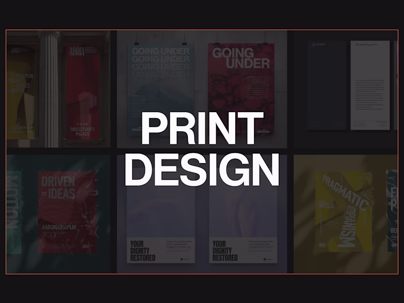 Cover image for Print Design