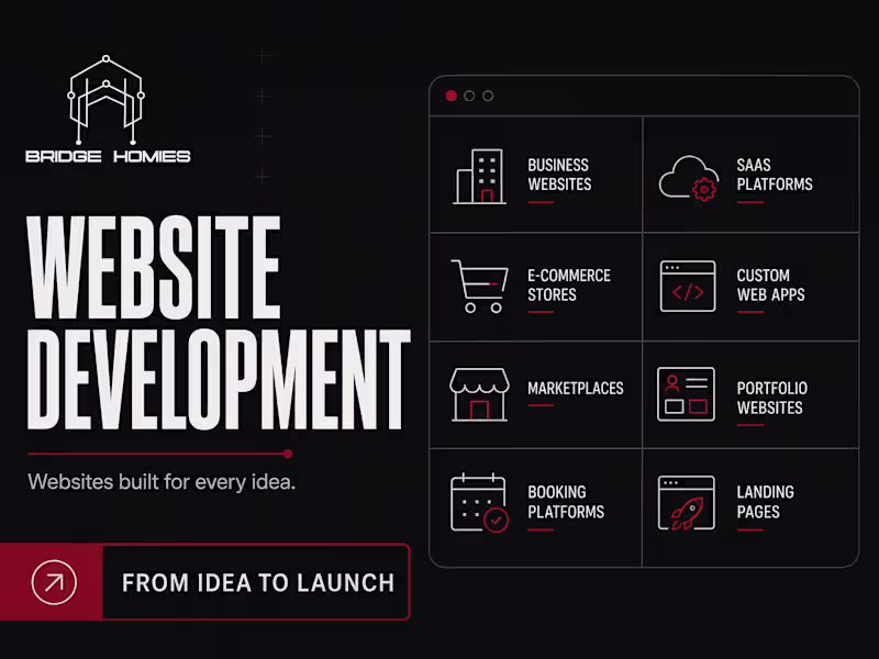 Cover image for Website Development