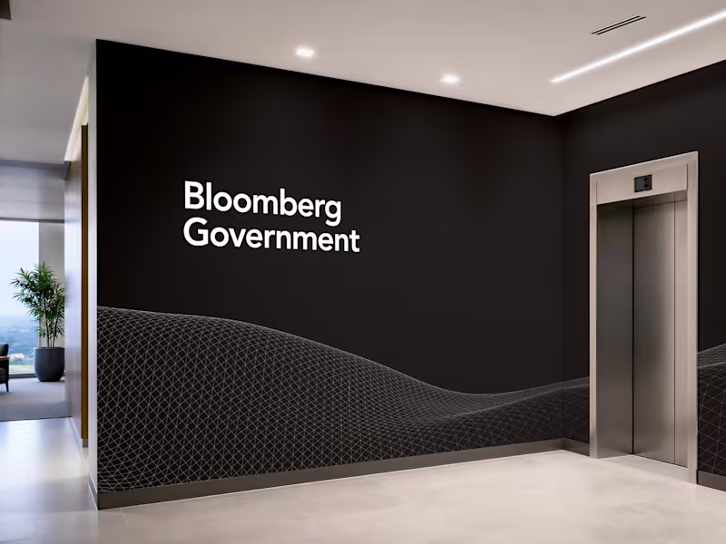 Cover image for Bloomberg Government Office Mural