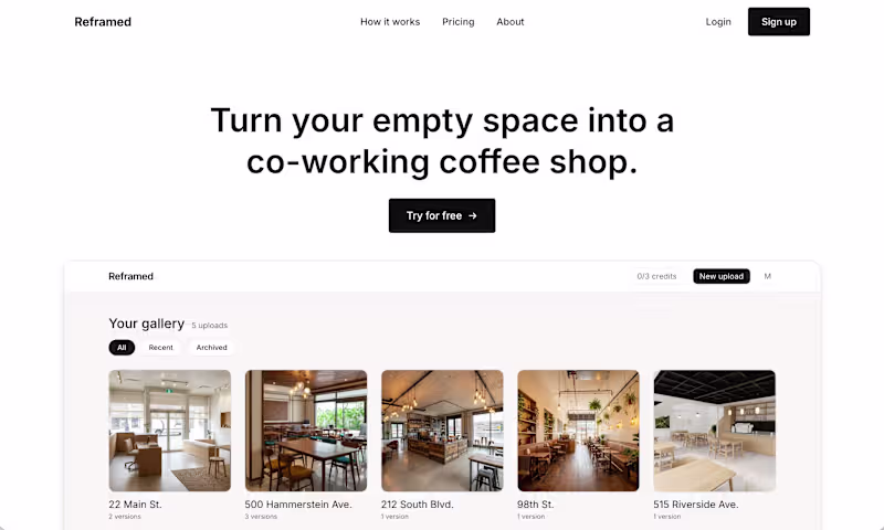 Cover image for Reframed (Claude Code Web App)