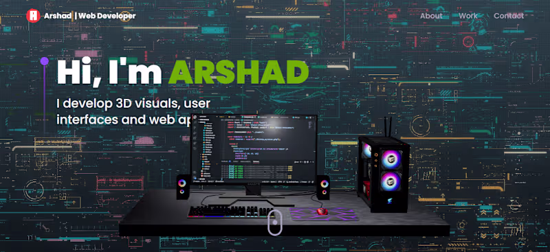 Cover image for Arshad | Portfolio Website