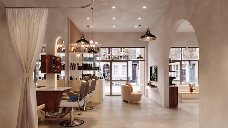 Cover image for Luxury Hair Salon – Interior