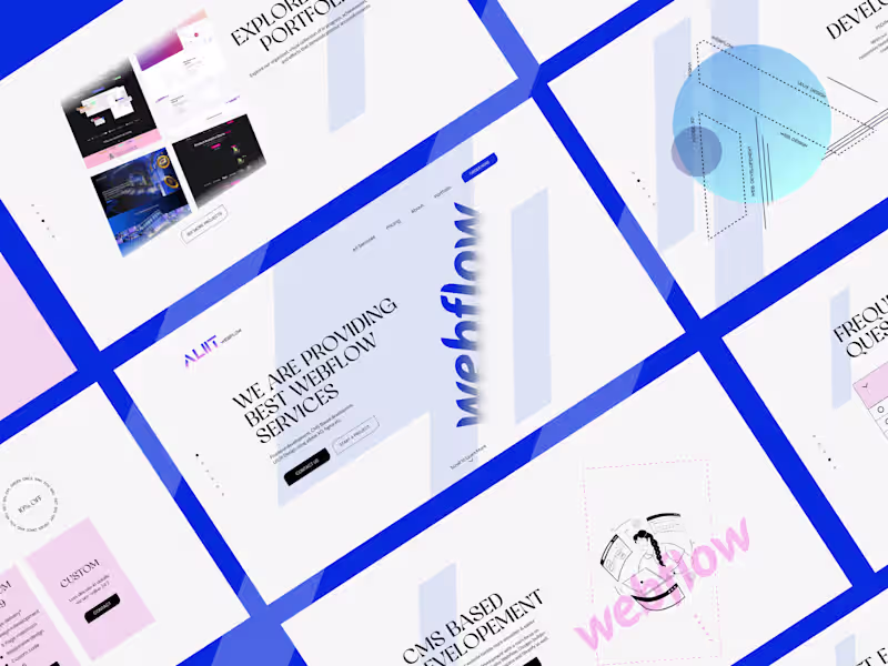 Cover image for Alit Digital — Designing a web agency website that sells clarity