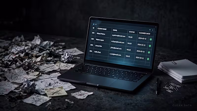 Cover image for Spreadsheet Cleanup - Starter (300 rows, first-time clients)