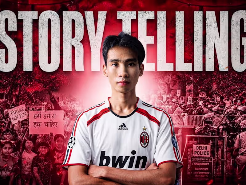 Cover image for Created a storytelling-driven landing page