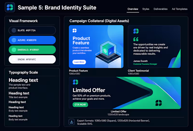 Cover image for Title: Visual Brand Identity &