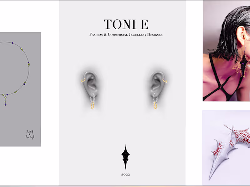Cover image for Portfolio | Creative Services — Toni Evans Jewellery | Unique H…