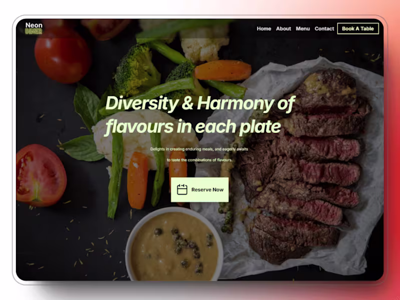 Cover image for A Fully Responsive Framer Landing Page.