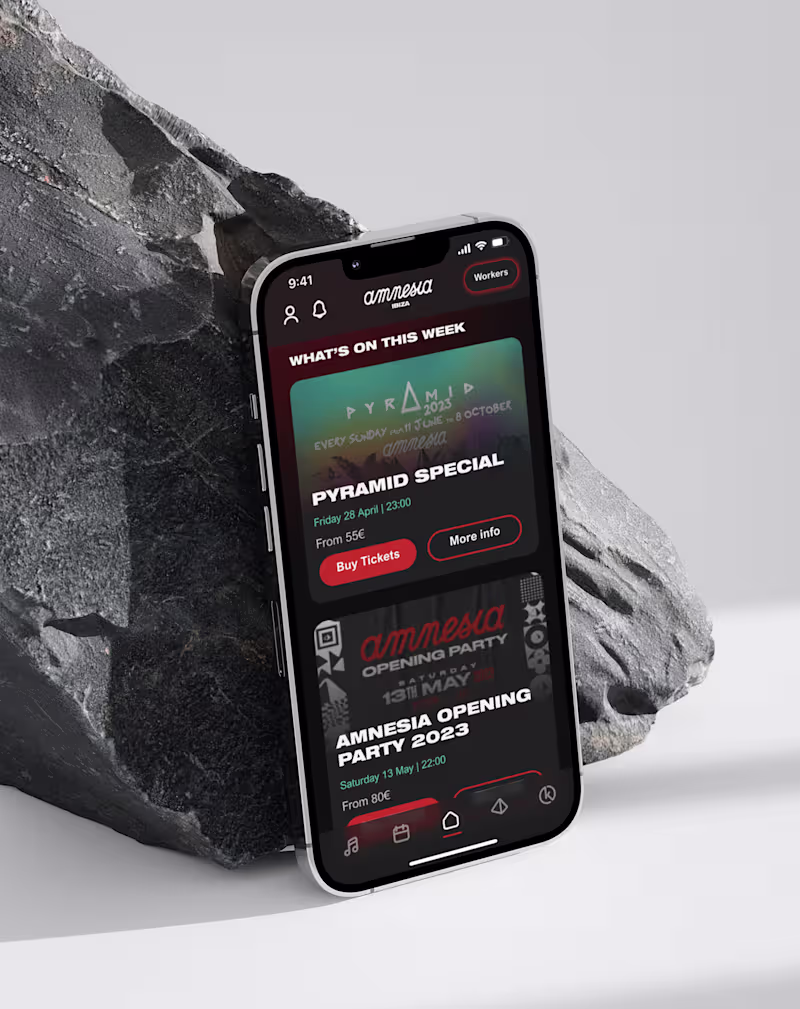 Cover image for Amnesia App | UX/UI design :: Behance