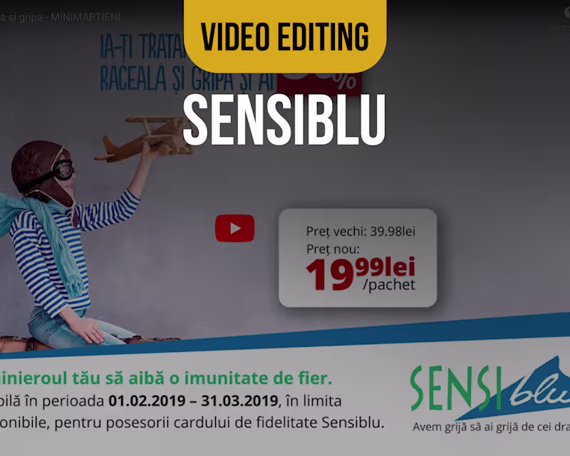 Cover image for SENSIBLU - Campanie Răceală și Gripă