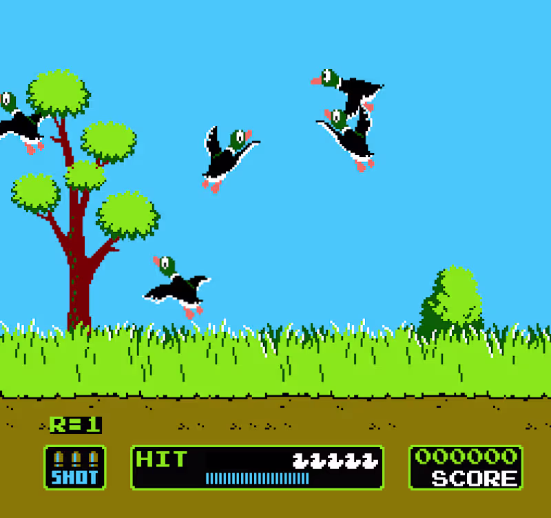 Cover image for Duck Hunt Clone - Rive & JS