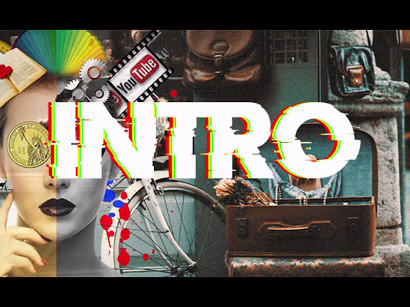 Cover image for motion graphics | video intro & outro