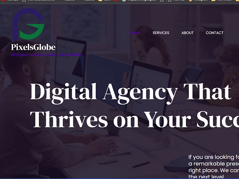 Cover image for PixelsGlobe – All Digital Services Under One Umbrella