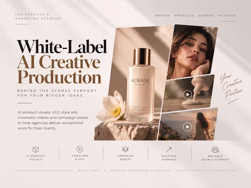 Cover image for White-Label AI Creative Production for Agencies