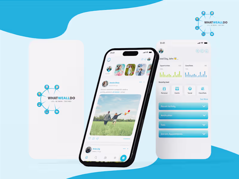 Cover image for Social Networking & Community Mobile App