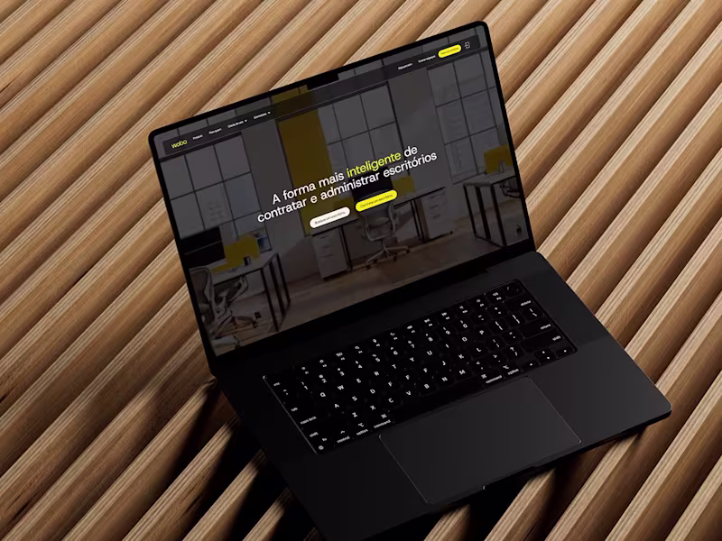 Cover image for Woba — Homepage Webflow Development