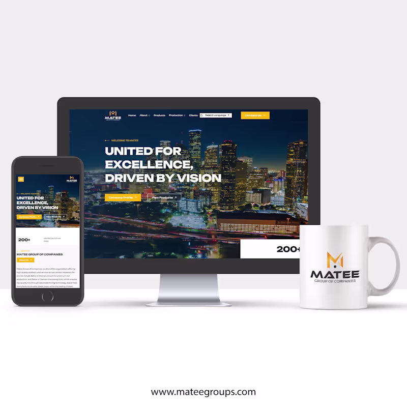 Cover image for MATEE GROUP BRAND OVERHAUL + BRAND STRATEGY