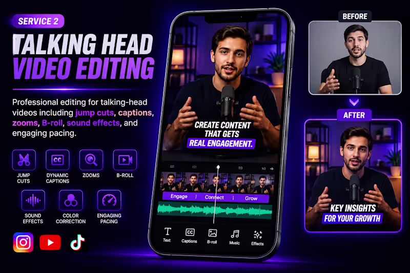 Cover image for Talking Head Video Editing