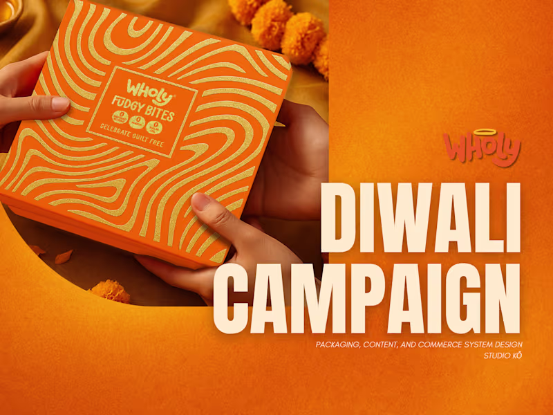 Cover image for Campaign Strategy - Wholy Diwali '25
