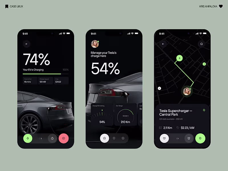 Cover image for App Concept (3 Key Screens)