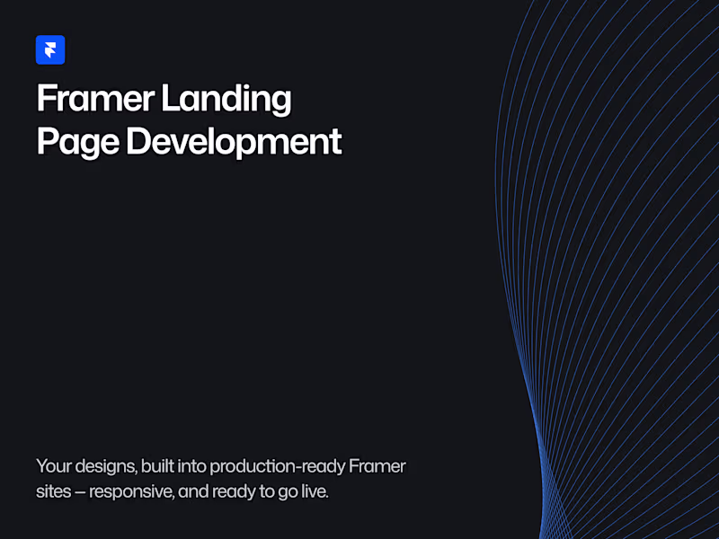 Cover image for Landing page Development