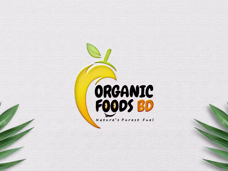 Cover image for Logo design of Organic Foods BD
