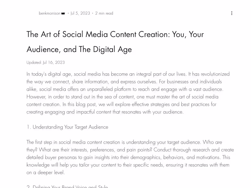 Cover image for SEO Writing